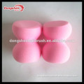 2014 New beauty makeup sponge pink flat makeup sponge latex makeup sponge